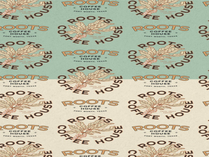 Roots Coffee House Logo Design