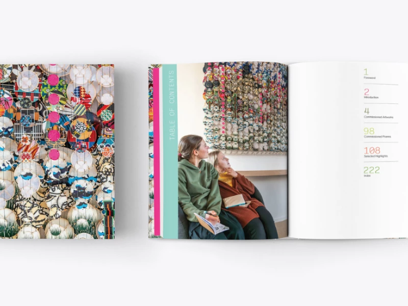 ART AT OHANA: A GUIDEBOOK Print Design