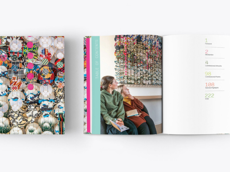 ART AT OHANA: A GUIDEBOOK Print Design