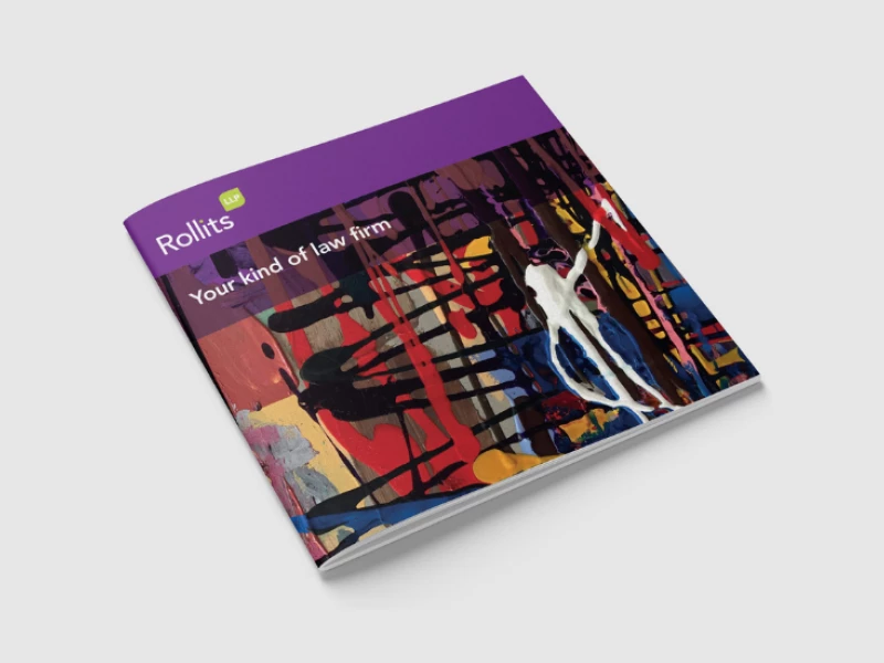Rollits LLP Print Design
