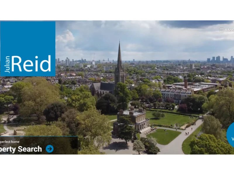 Julian Reid Estate Agents Limited Website Design