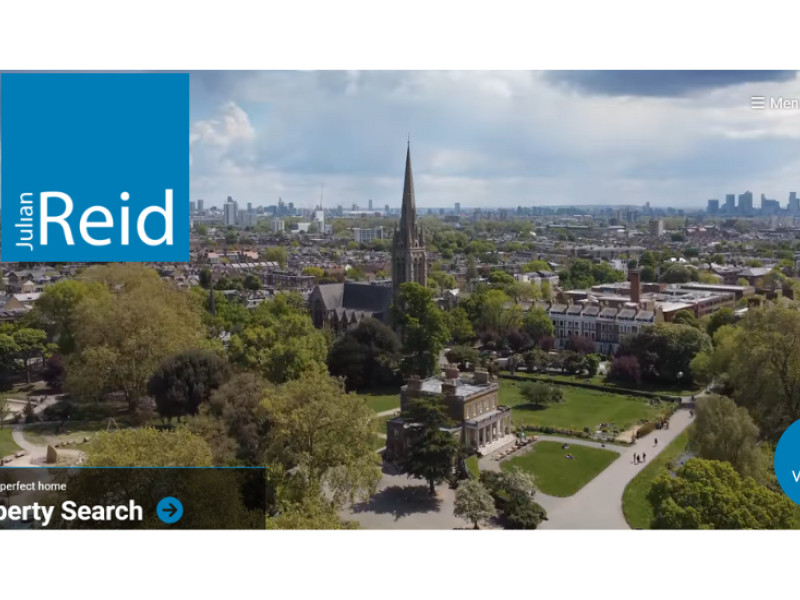 Julian Reid Estate Agents Limited Website Design