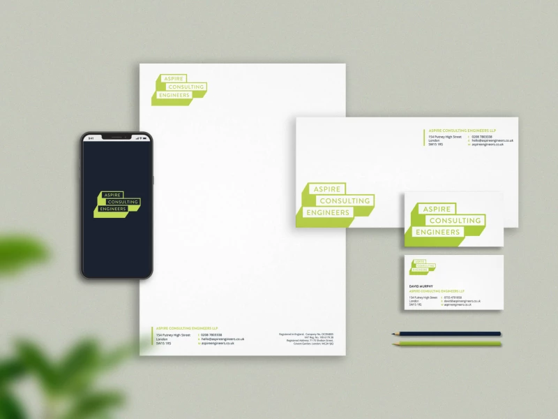 Aspire Consulting Engineers Print Design