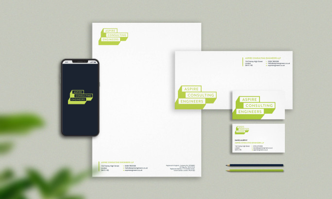 Aspire Consulting Engineers Print Design