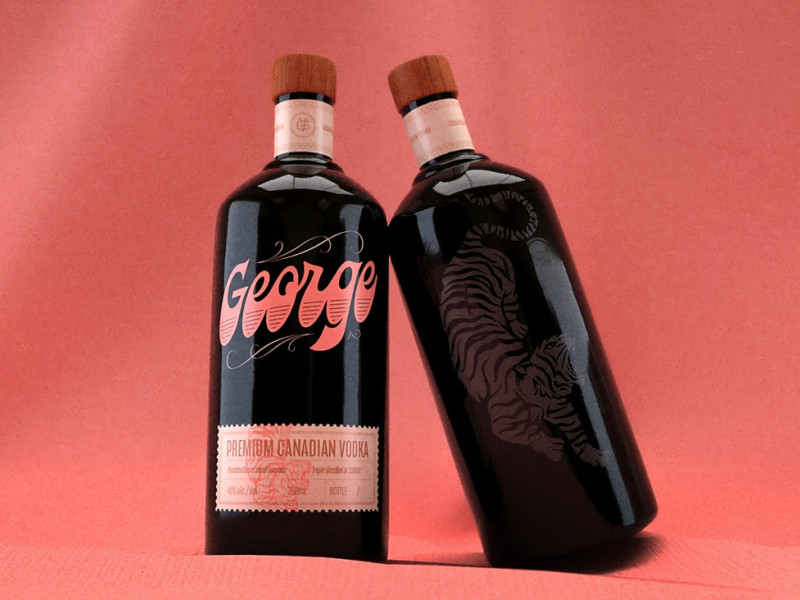 George Vodka Packaging Design