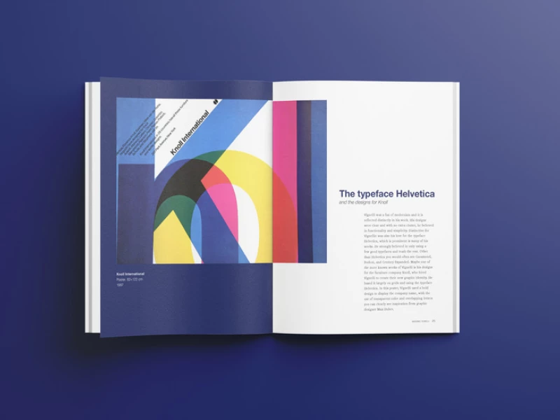 Massimo Vignelli Print Design