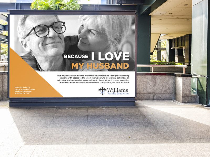 Williams Family Medicine Print Design