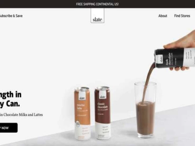 Slate Milk Web Design