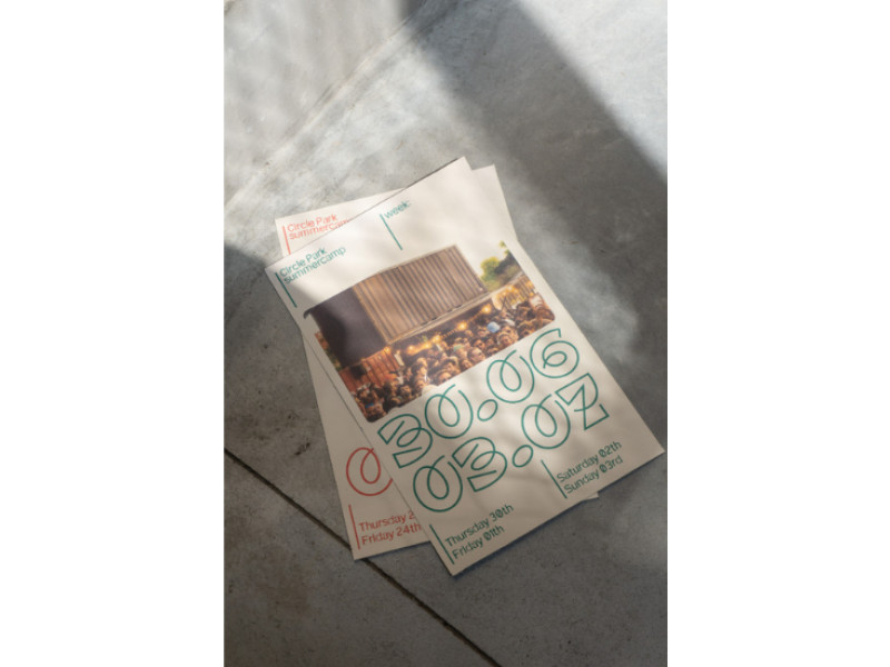 Circle Park Brussels – Summercamp Print Design