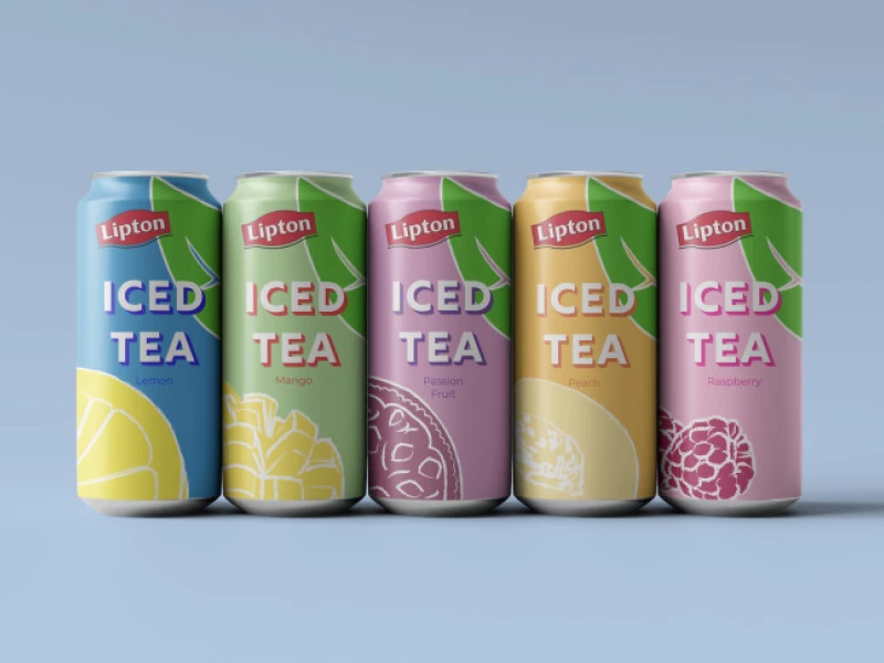 Lipton Iced Tea Packaging Design