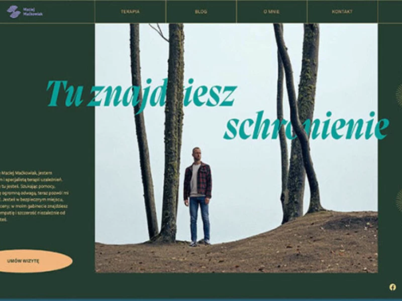 Maciej Mackowiak Website Design