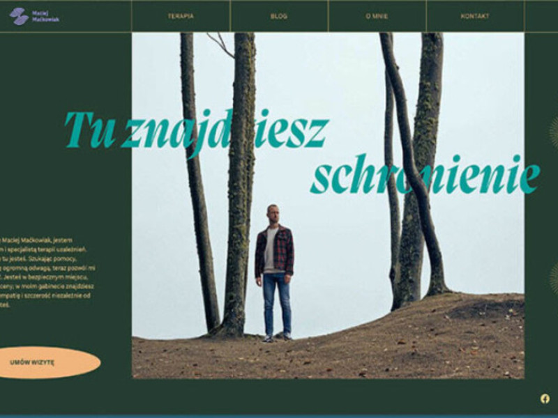 Maciej Mackowiak Website Design