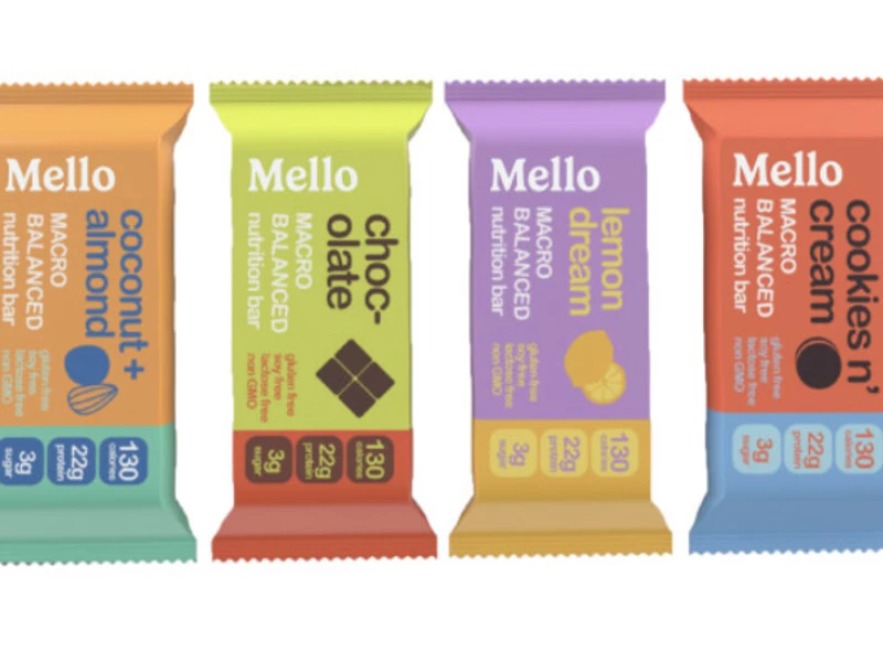 Mello Nutrition Bar Packaging Design
