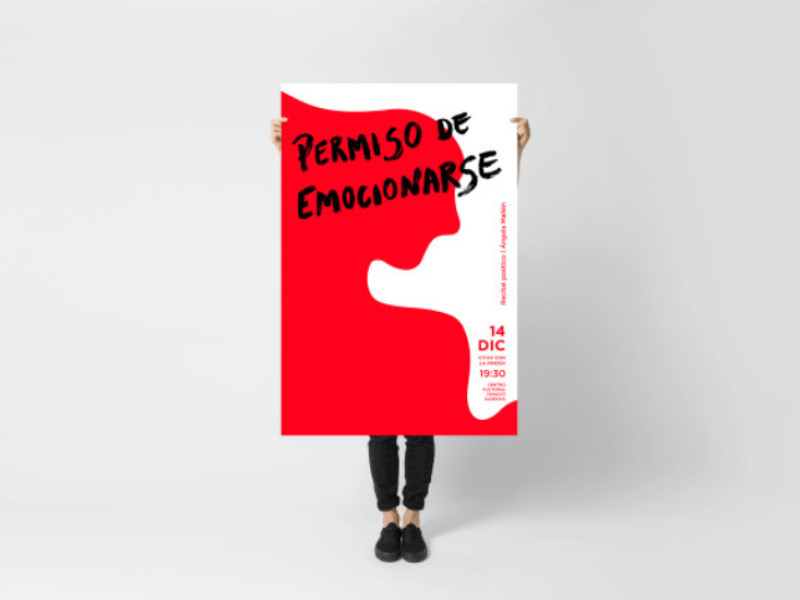 Agela Mallen (Citas con la Poesia) Print Design