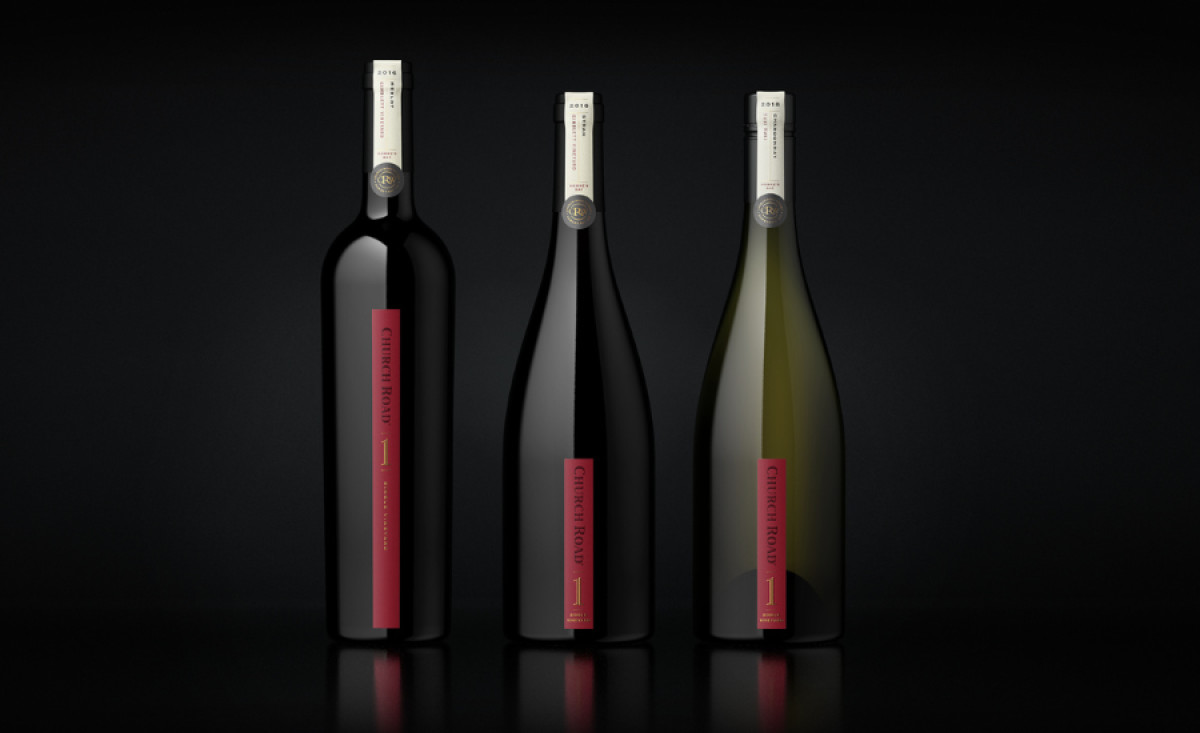 Church Road Single Vineyard Packaging Design