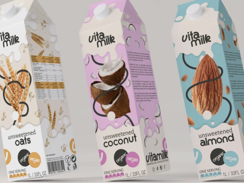 Vita Milk Packaging Design