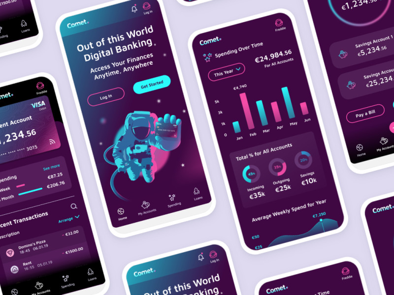 Next Gen Banking App Design