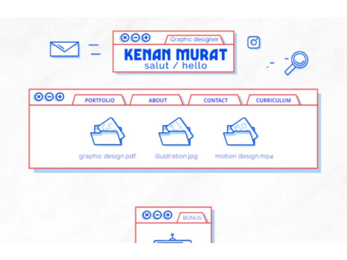 Kenan Murat Website Design