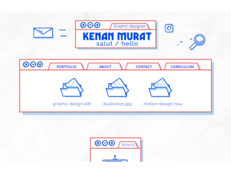 Kenan Murat Website Design