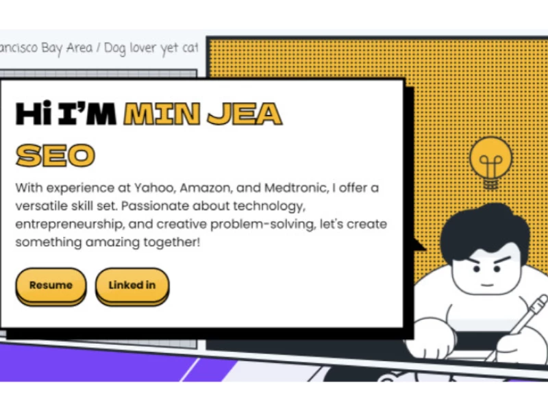 Min Jea Seo Website Design