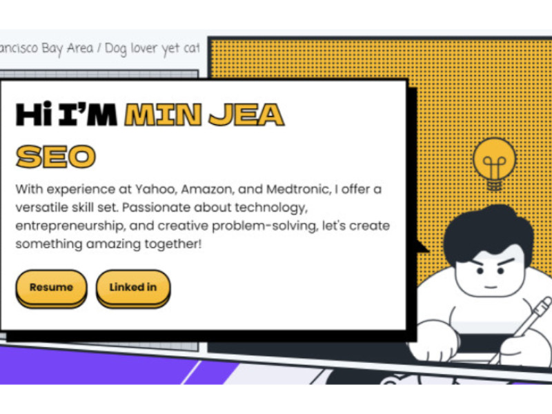 Min Jea Seo Website Design