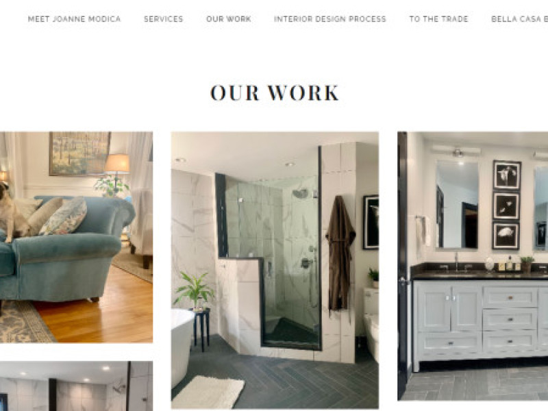Joanne Modica Interior Website Design