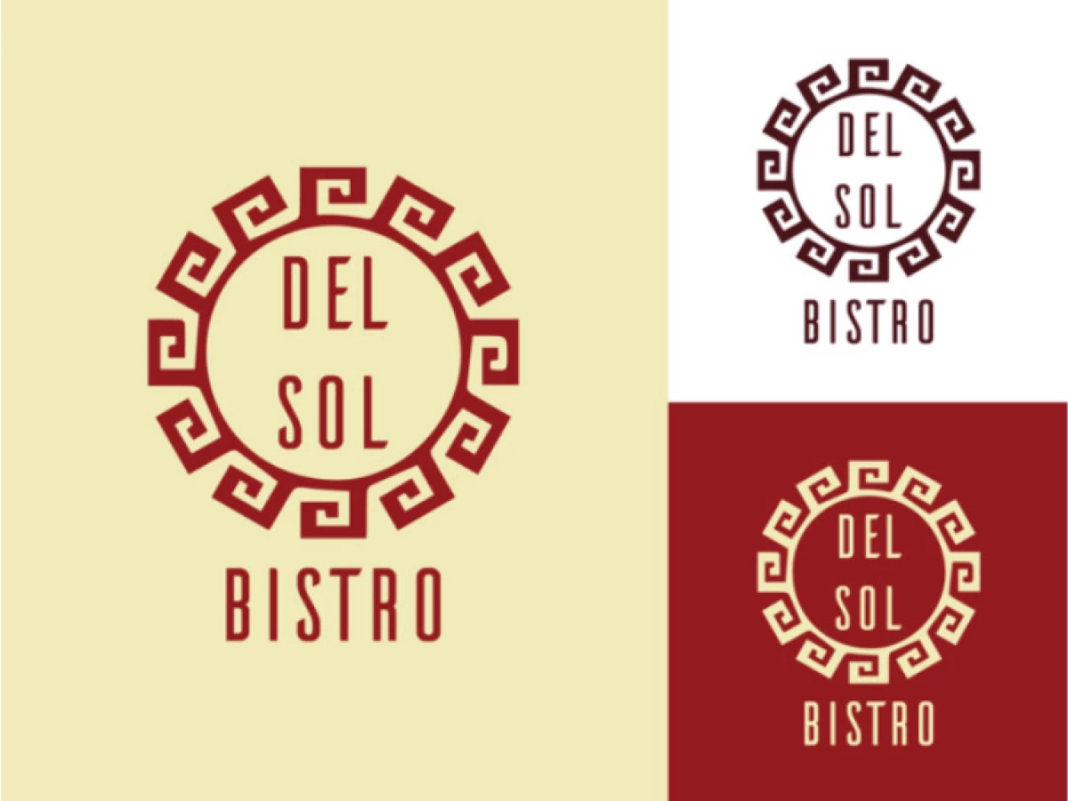 Del Sol Bistro Logo Design