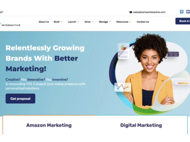 Centaur Interactive Website Design