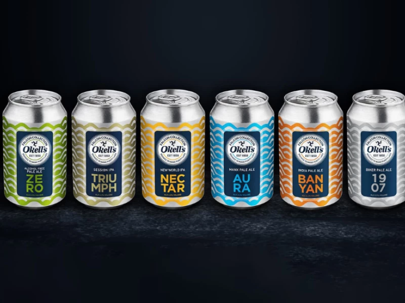 Okell’s (Falcon Collection) Packaging Design