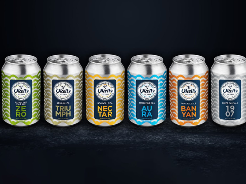 Okell’s (Falcon Collection) Packaging Design