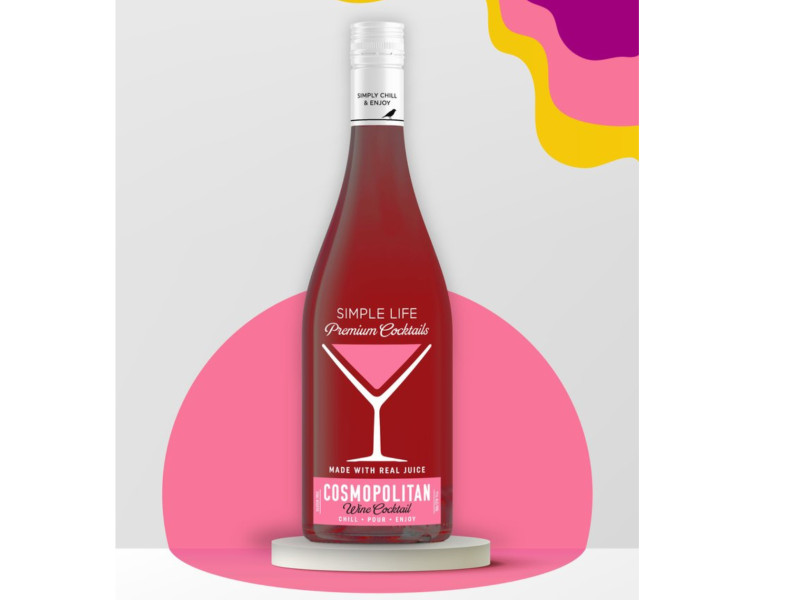 Simple Life Cocktails Packaging Design