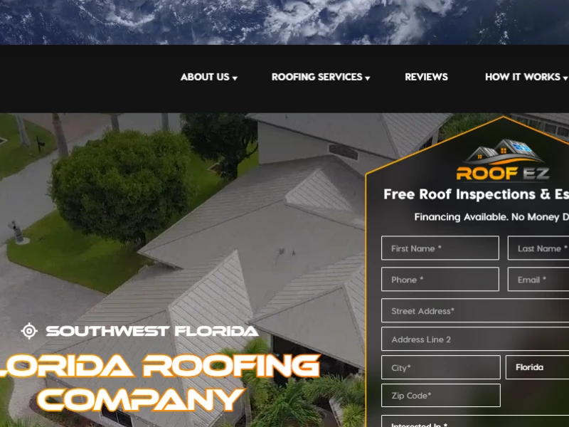 Roof EZ Web Design