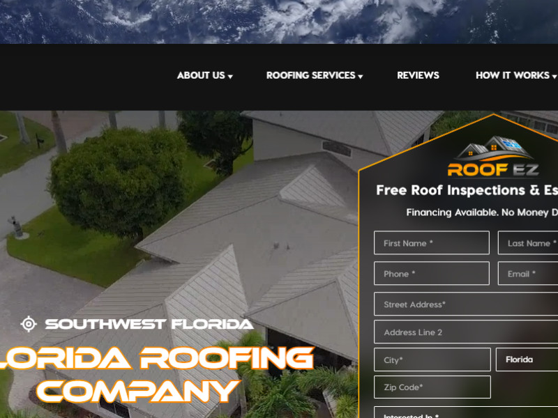 Roof EZ Web Design