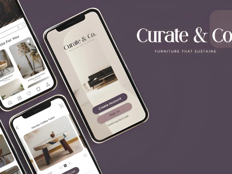 curate and co app design