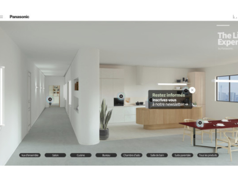 The Living Experience Website Design