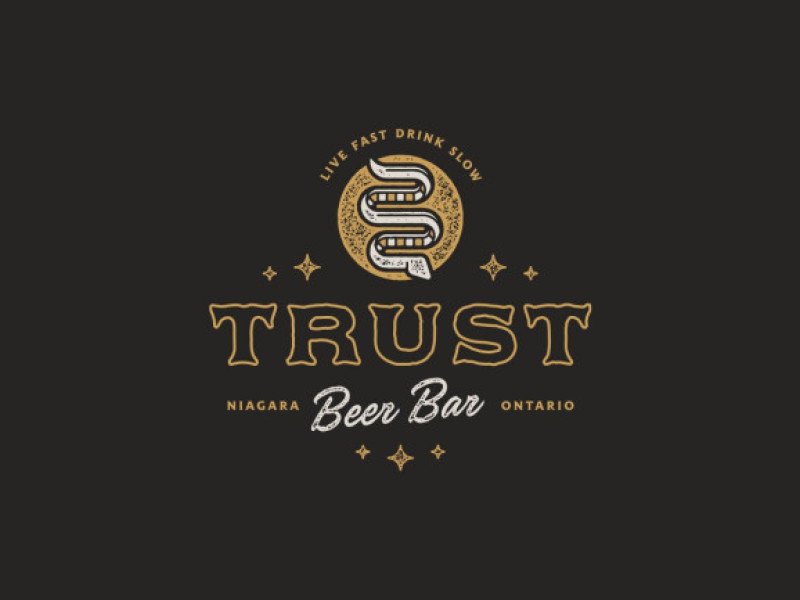 Trust Beer Bar Logo Design