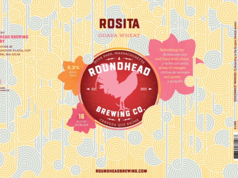 Roundhead Brewing Company Logo Design