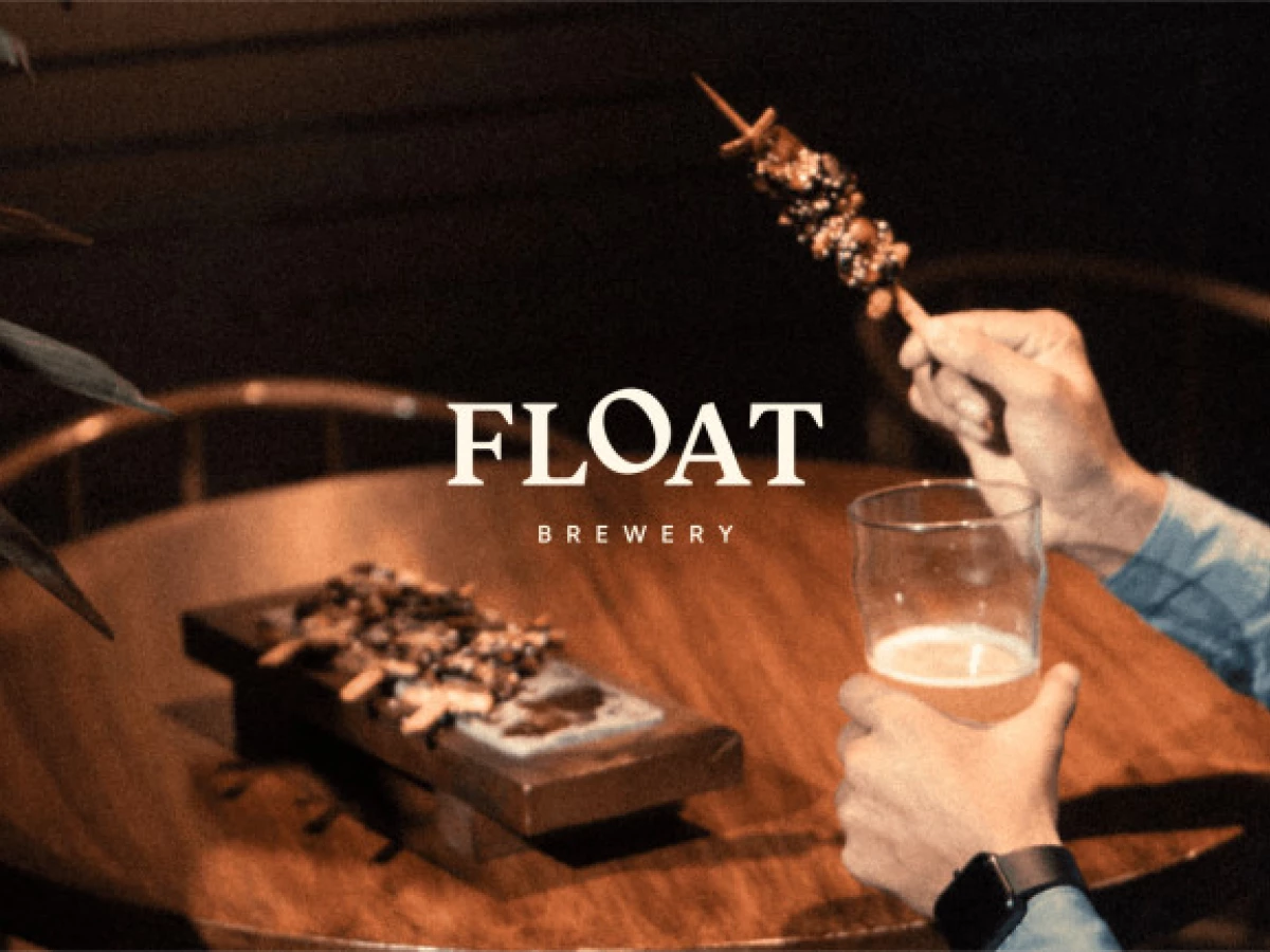 Float Brewery Logo Design