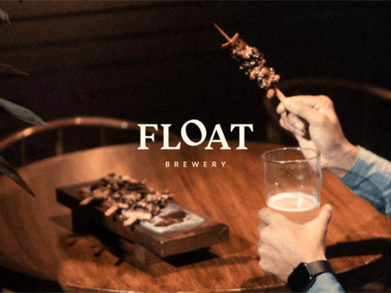 Float Brewery Logo Design