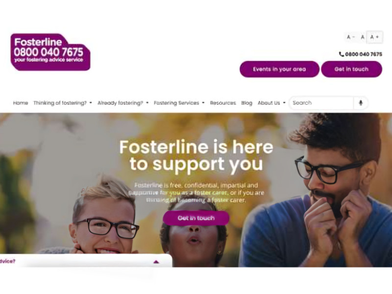 Fosterline Website Design