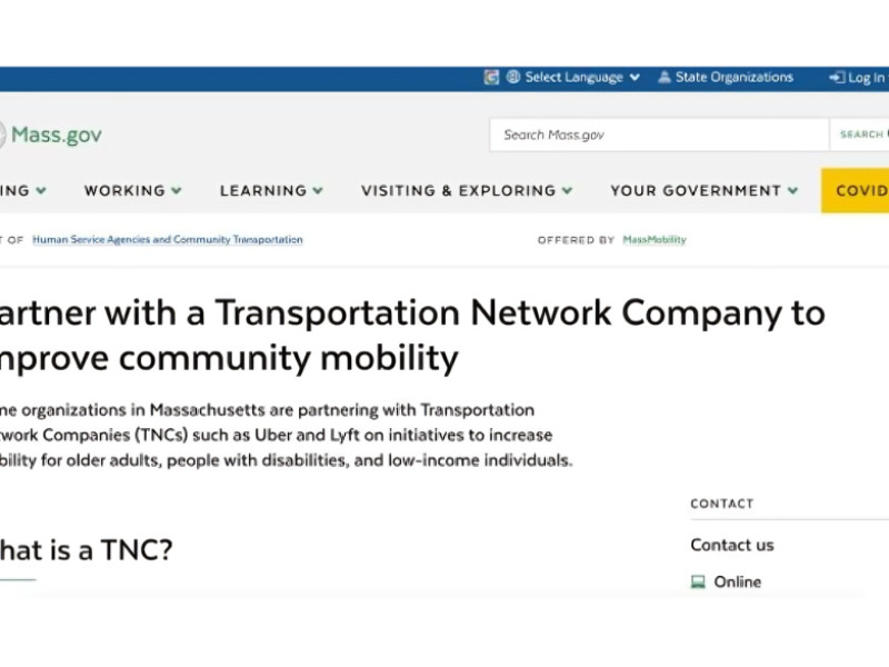 Commonwealth of Massachusetts Website Design