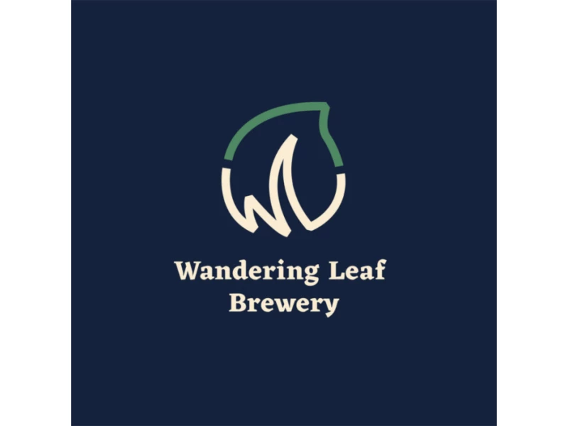 Wandering Leaf Brewery Logo Design