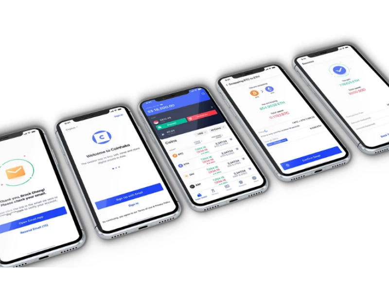 Coinhako App Design