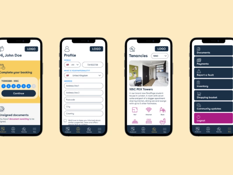 PEX Customer App Design