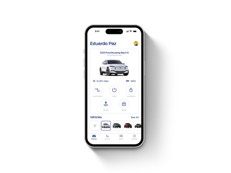 Ford Mobile Service App Design