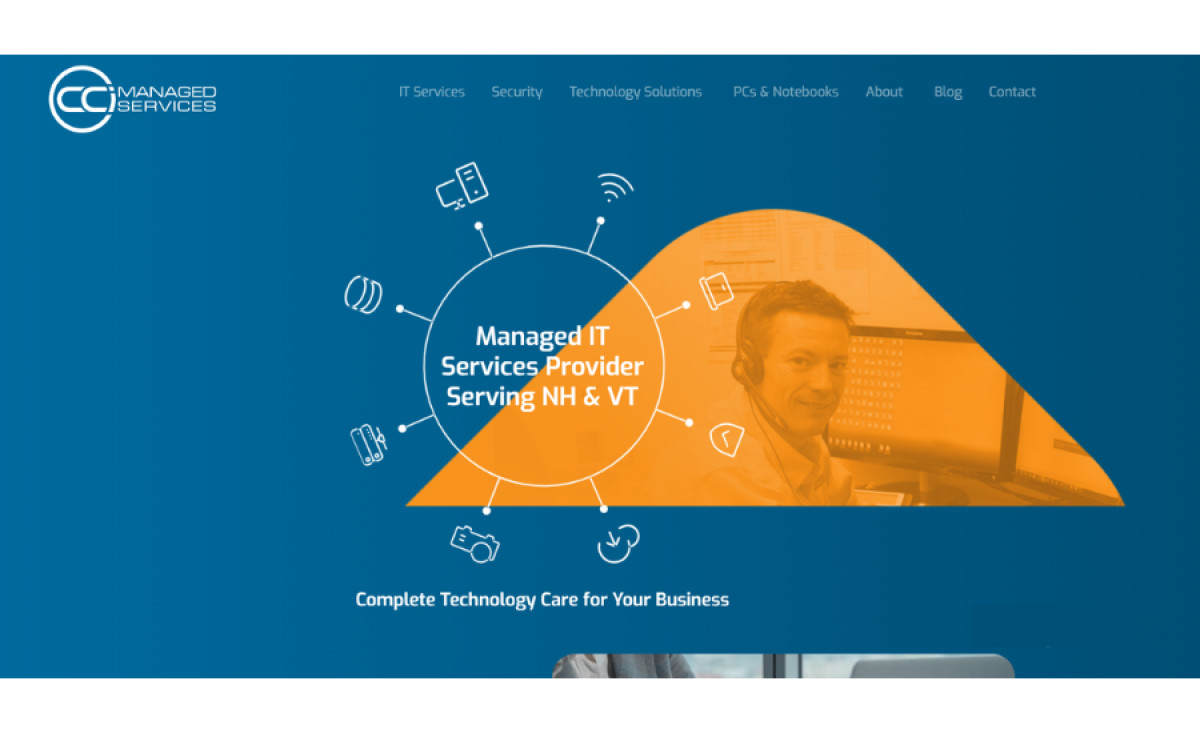 CCI Managed Services Website Design Analysis | DesignRush