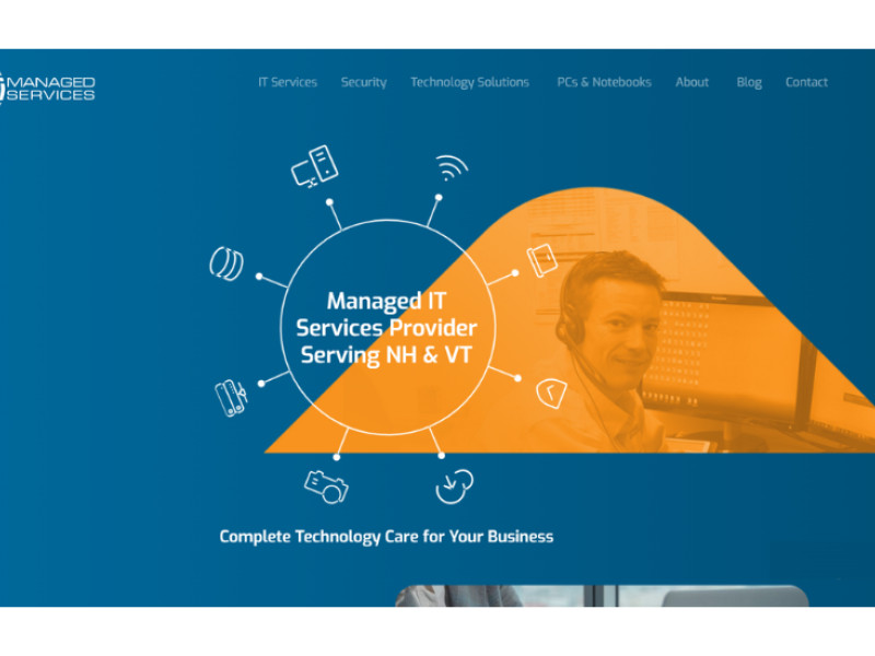 CCI Managed Services Website Design