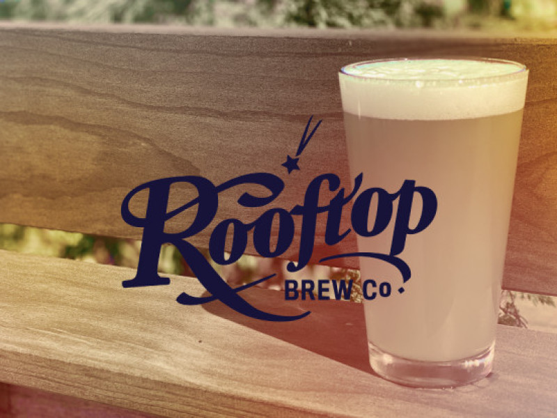 Rooftop Brewing Company Logo Design