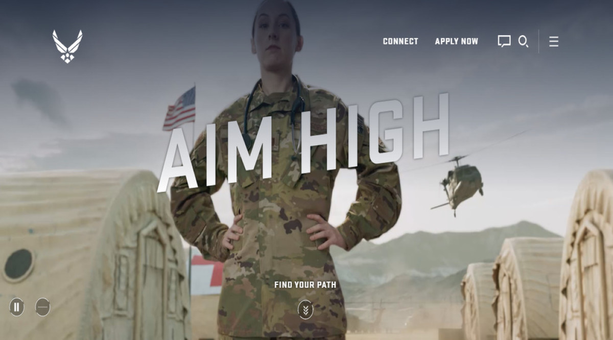 U.S. Air Force Visual Storytelling Design