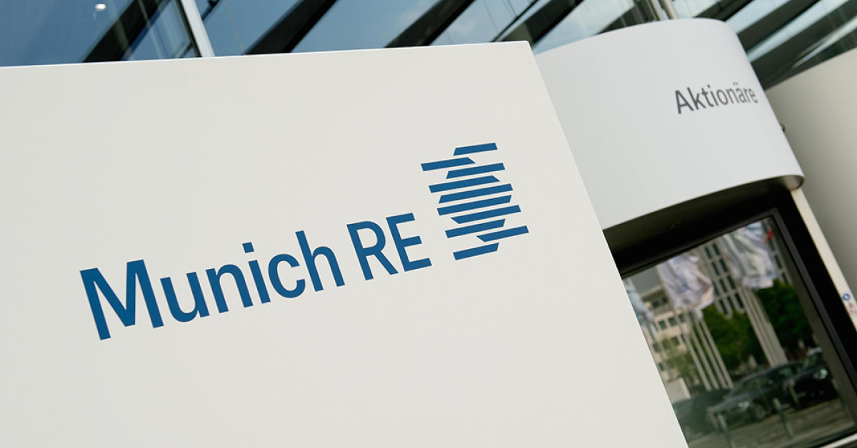 Munich RE Logo Design Typography